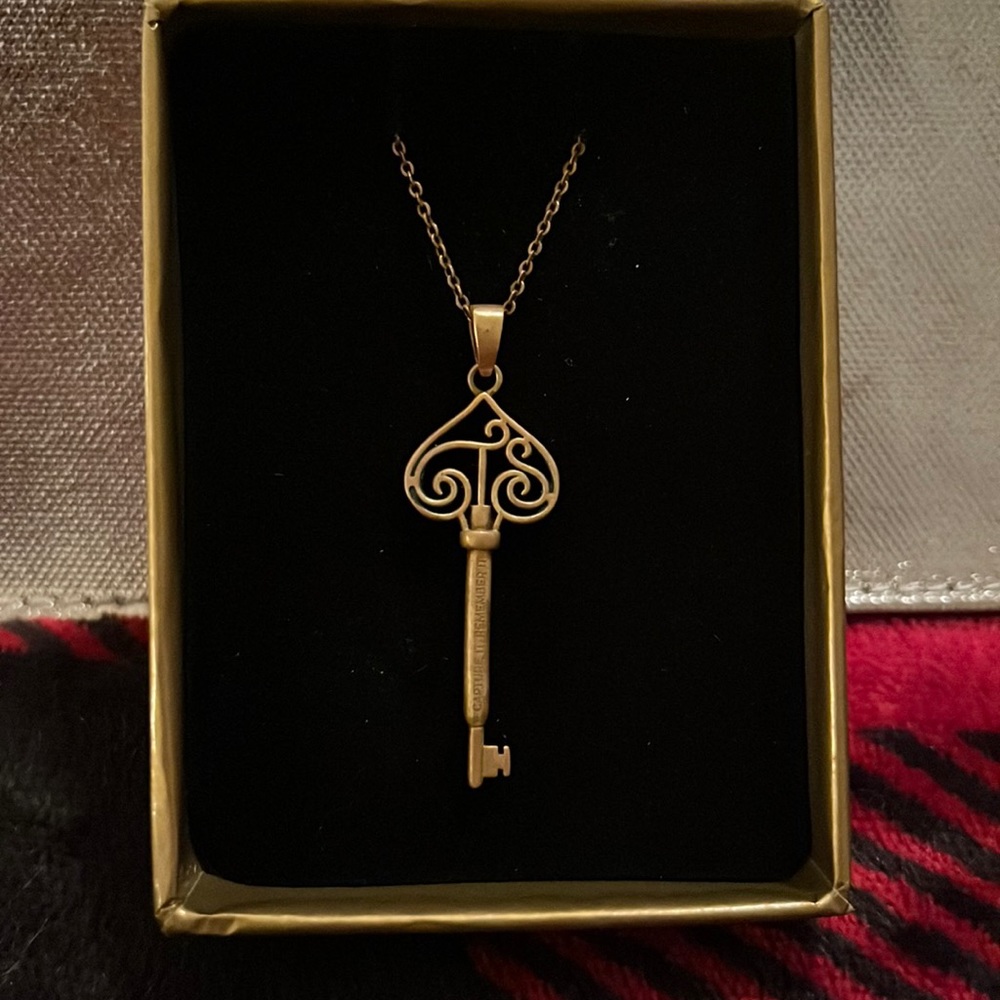 NEW Taylor Swift Fearless Vault Key Necklace